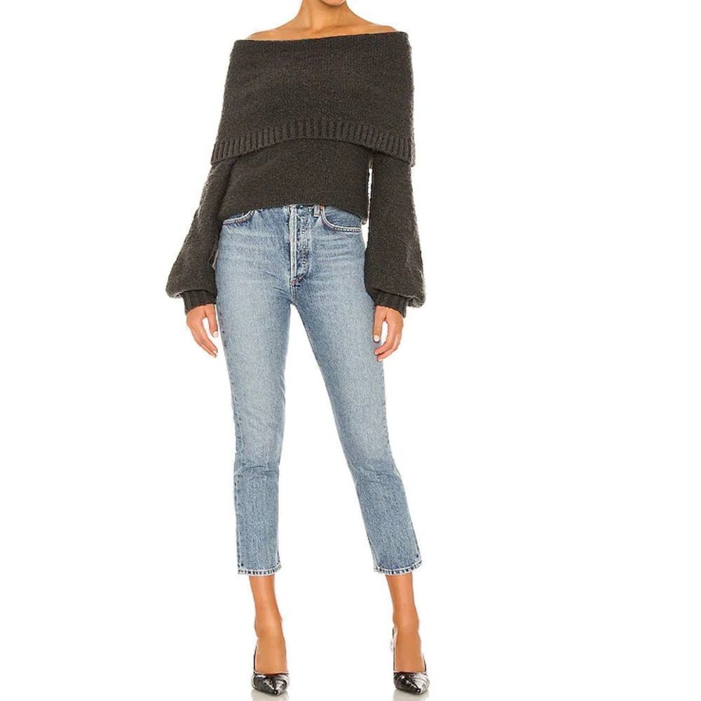 L’ACADEMIE Vesper Sweater in Grey - Picture 2 of 15